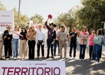 Alcalde Beto Granados transforma la colonia San Pablo con nueva pavimentación de la calle Las Brisas