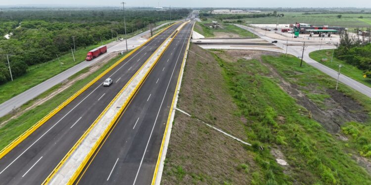 Impulsa Gobierno de Tamaulipas conectividad y movilidad con histórica inversión en obras viales