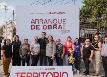 Alcalde Beto Granados da arranque de Obra en la Avenida Pedro Cárdenas, a la altura del Ejido La Luz