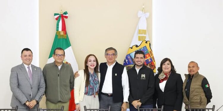 Encuentro entre el alcalde Beto Granados y el gobernador Américo Villarreal fortalece coordinación estatal