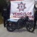 Guardia Estatal recupera motocicleta con reporte de robo en Reynosa