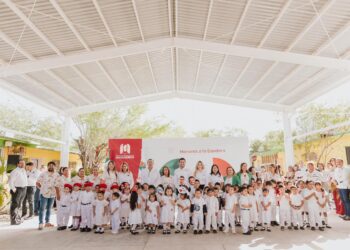 Alcalde Beto Granados entrega techumbre al Jardín de Niños Estefanía Castañeda