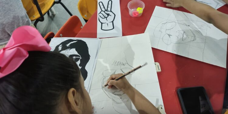 Gobierno de Beto Granados Impulsa Taller de Dibujo en el Museo Rigo Tovar