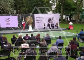 Claudia Sheinbaum presenta en Los Pinos la Copa Mundial FIFA 2026