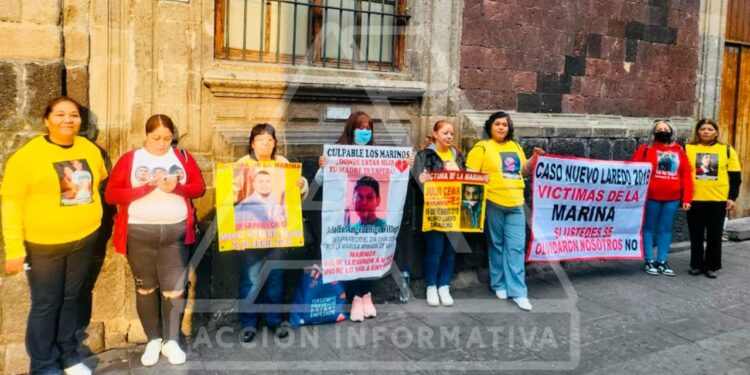 Familiares de víctimas de desaparición forzada y ejecuciones extrajudiciales en Nuevo Laredo exigen justicia