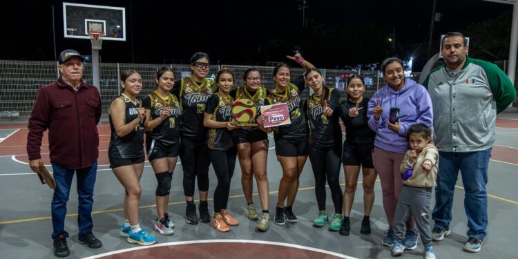 Surgen primeros campeones del Torneo de Básquetbol del INDE “Doctor Américo Villarreal Anaya”