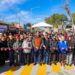 Inauguró Carlos Peña Ortiz pavimentación hidráulica en la Lázaro Cárdenas
