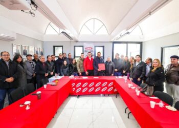 Conmemoró CMIC Tamaulipas 50 Aniversario con el Alcalde Carlos Peña Ortiz