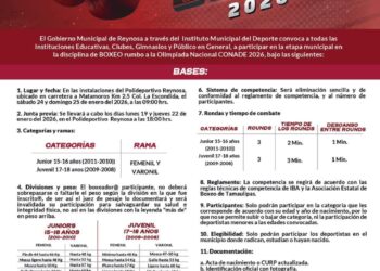 Convocatorias abiertas para la Olimpiada Municipal