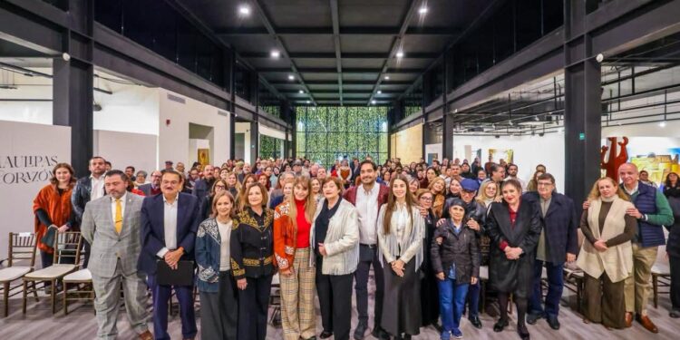 Inauguró Alcalde Carlos Peña Ortiz la exposición Tamaulipas en el Corazón