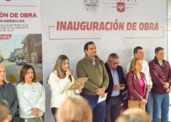 Mejora pavimentación hidráulica la vida de las familias en Lomas del Villar