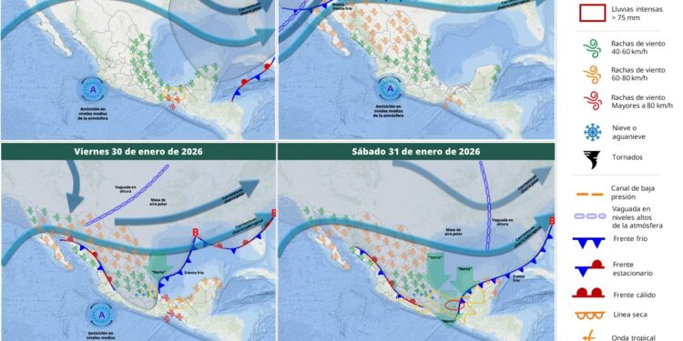 Pronóstico de clima fresco y otro descenso de temperatura para Reynosa