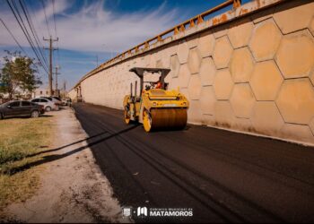 Matamoros avanza con la rehabilitación de la Carretera a Reynosa: Beto Granados
