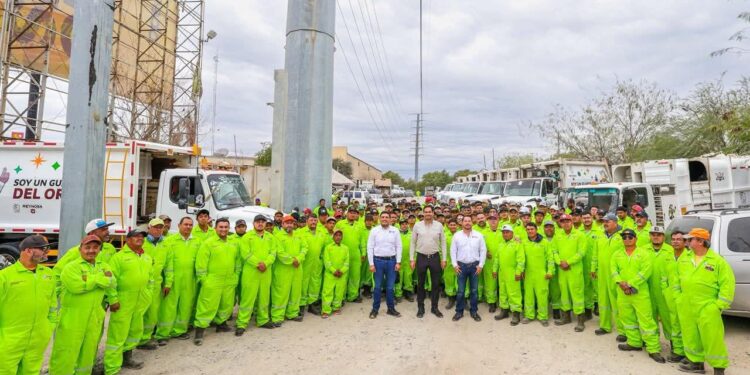 Entregó Alcalde Carlos Peña Ortiz uniformes y equipo a trabajadores de recolección