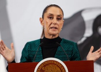 La presidenta CSP asegura que es falso que cárteles gobiernen en México