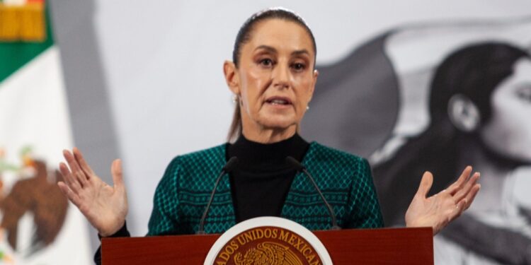 La presidenta  CSP asegura que es falso que cárteles gobiernen en México