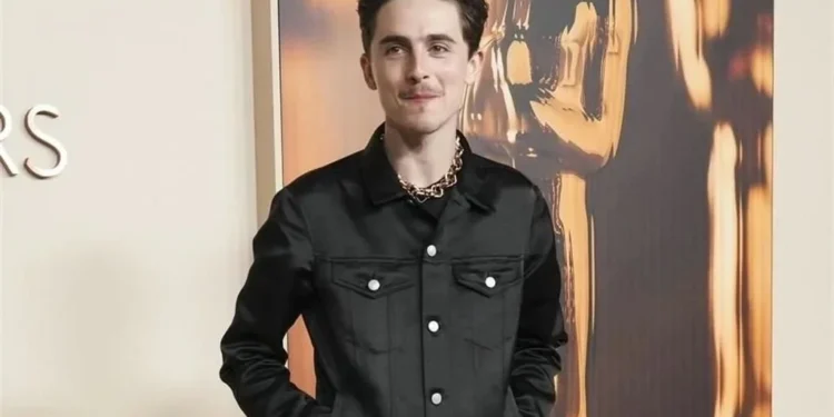 Recibirá Chalamet homenaje de la American Cinematheque