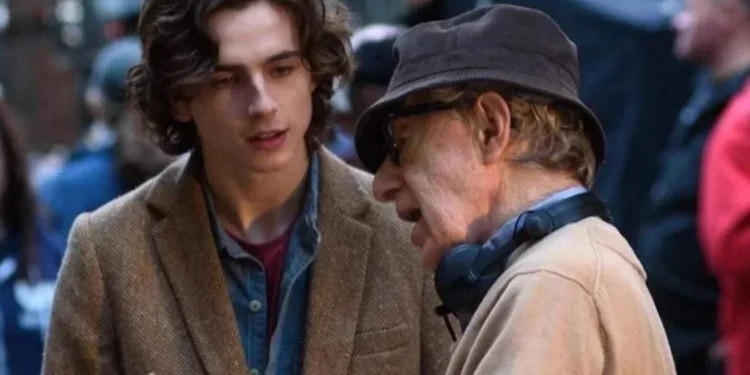 Critica esposa de Allen a Chalamet en correos para Epstein