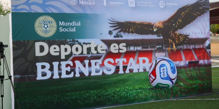 Mundial Social deja 26 canchas de futbol en Tamaulipas