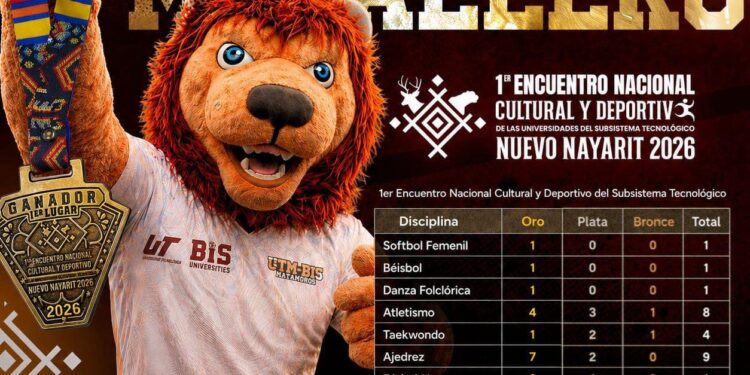 UTMatamoros Brilla en el Encuentro Nacional Deportivo y Cultural con Histórica Cosecha de Medallas