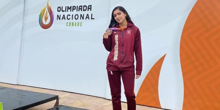 ¡Histórico Bronce para Tamaulipas! Gabriela Salazar sube al podio en los Juegos CONADE 2026