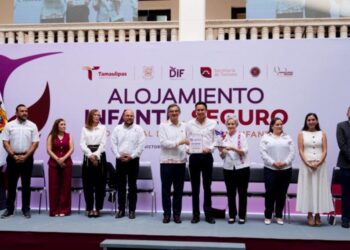 Ponen en marcha Américo y María Villarreal, Alojamiento Infantil Seguro y reafirman protección a la niñez tamaulipeca