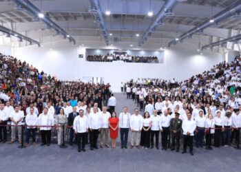 Entrega Américo gimnasio-auditorio al Tec Victoria; inversión fue de 84 mdp