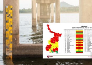 Frontera de Tamaulipas sigue en rojo por crisis de agua