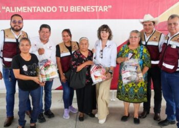 Arranca SEBIEN entrega de paquetes alimentarios