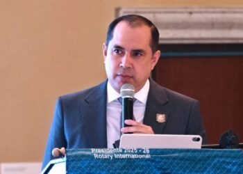 Participa secretario de Finanzas en encuentro rotario y destaca saneamiento financiero de Tamaulipas