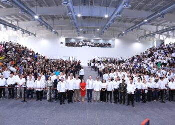 Entrega Américo gimnasio-auditorio al Tec Victoria; inversión fue de 84 mdp