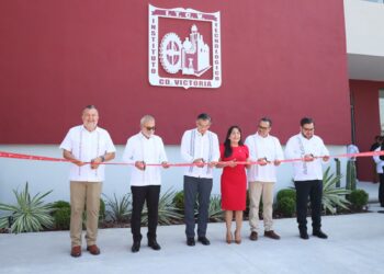 Con infraestructura deportiva, gobierno de Américo fortalece educación en Tamaulipas