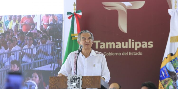 Gobernador Américo Villarreal refrenda compromiso con la justicia y el bienestar en El Mante