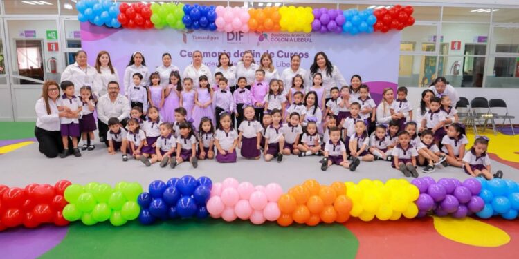 Gradúa DIF Tamaulipas a más de 2 mil 850 niñas y niños de educación preescolar
