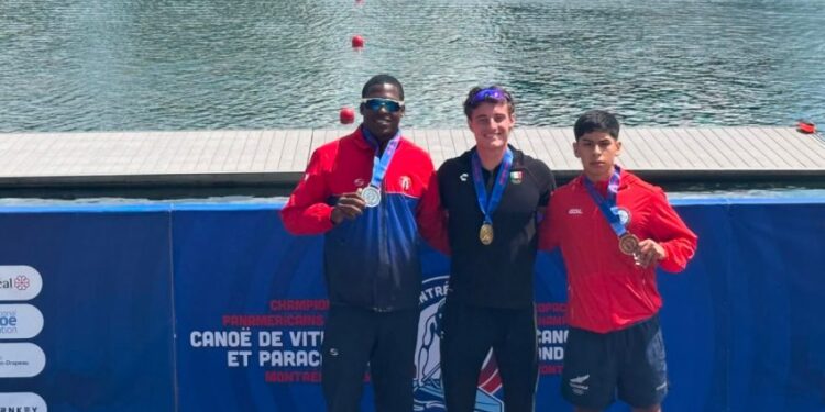 Conquista el tamaulipeco Diego Popa oro y plata en el Panamericano de Canotaje