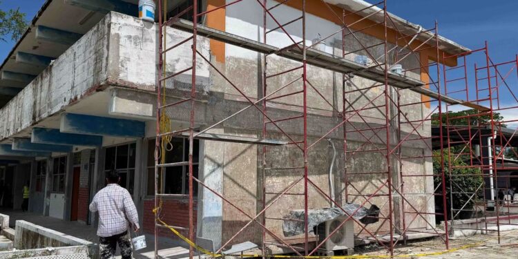 Fortalecen SET e ITIFE infraestructura educativa en escuelas de Tampico