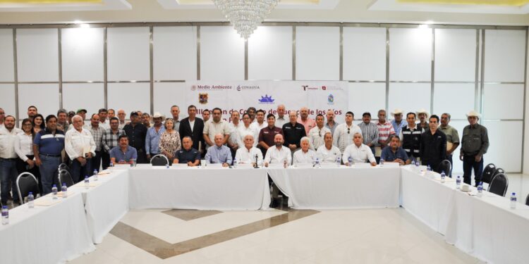 Firman la Secretaría de Recursos Hidráulicos y el Organismo de Cuenca Golfo Norte convenio para fortalecer la gestión de los Consejos de Cuenca
