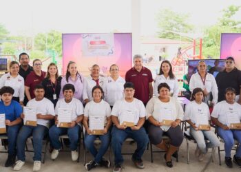DIF Tamaulipas lleva el Corredor de la Salud a las familias de Altamira