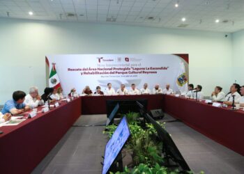 Revisa Américo avances de la estrategia integral para rescatar Laguna La Escondida y rehabilitar el Parque Cultural Reynosa