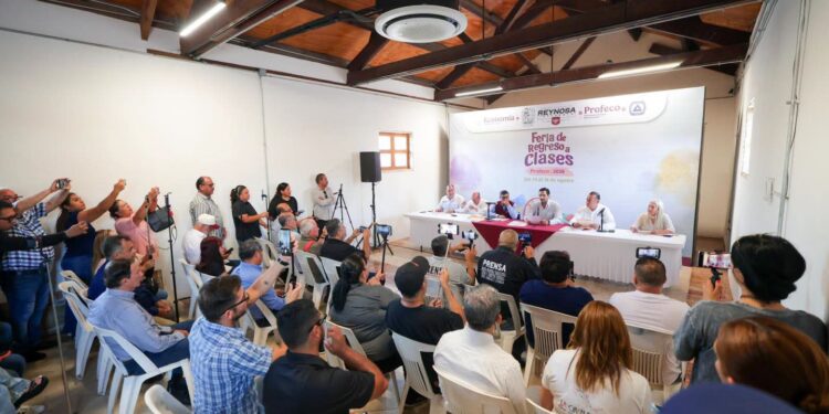 Reynosa prepara Feria de Regreso a Clases del 14 al 16 de agosto