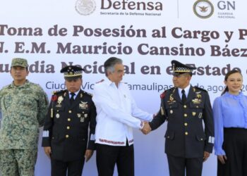Reconoce Américo labor de la Guardia Nacional en Tamaulipas; atestigua llegada del nuevo coordinador estatal