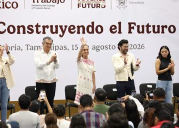 Se reúne Claudia Sheinbaum con jóvenes tamaulipecos: son el eje central del presente